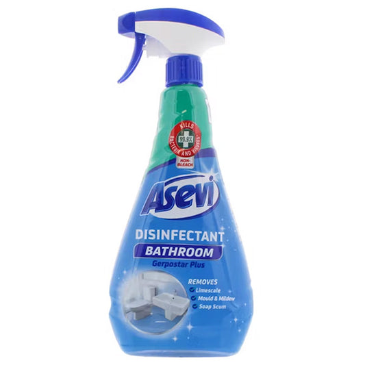 Asevi spray désinfectant nettoyant pour salle de bain 720 ml