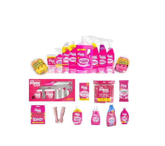 The Pink Stuff Ultimate Cleaning Set - Toute la gamme