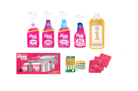 The Pink Stuff Kit de nettoyage du Nouvel An - Premium