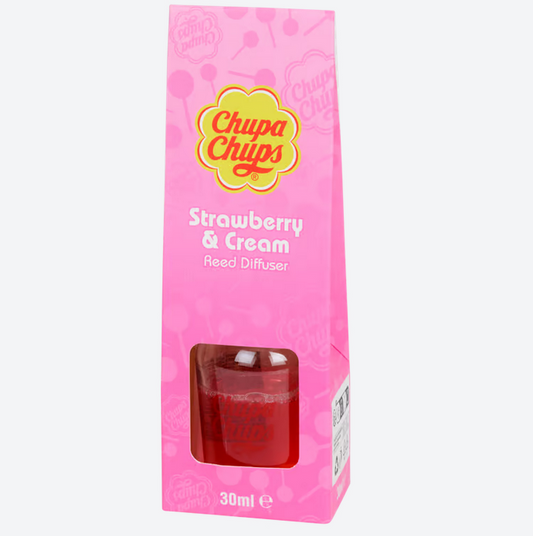 Bâtonnets parfumés Chupa Chups - Fraise et crème