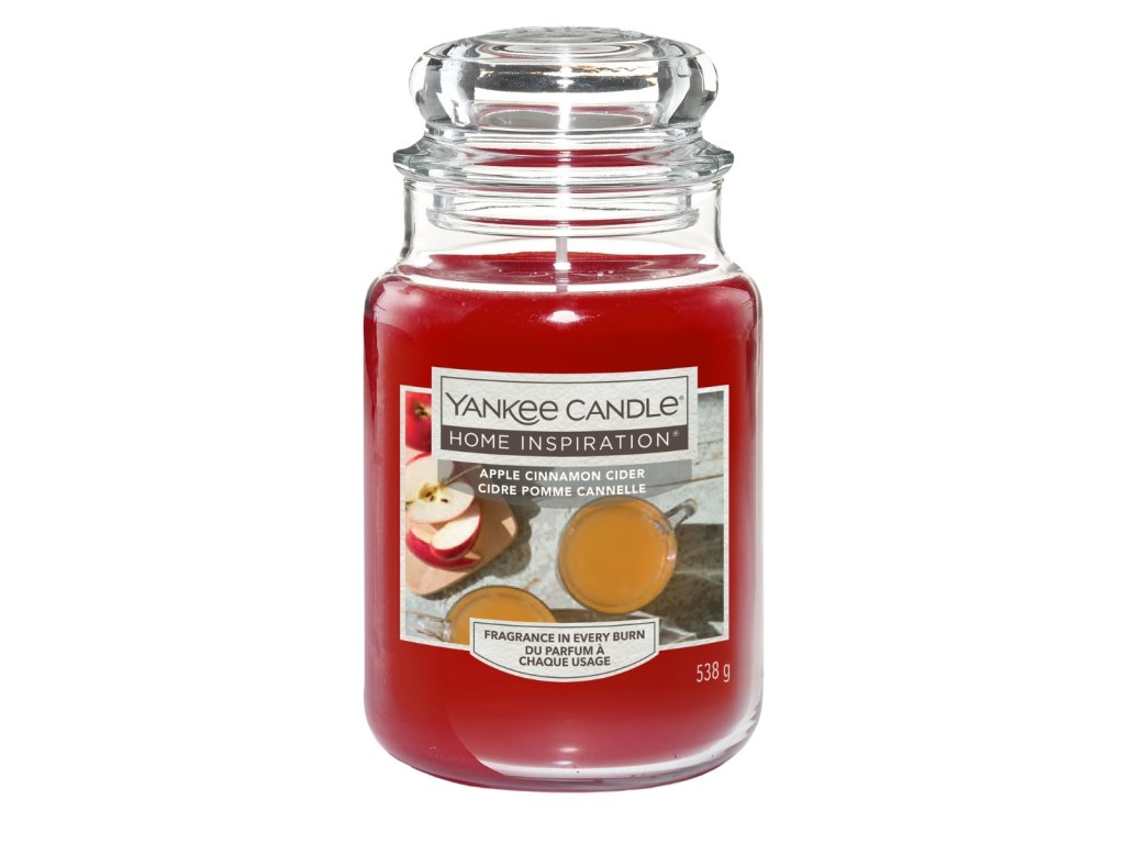 Yankee Candle - Cidre pomme-cannelle 538g | Édition limitée